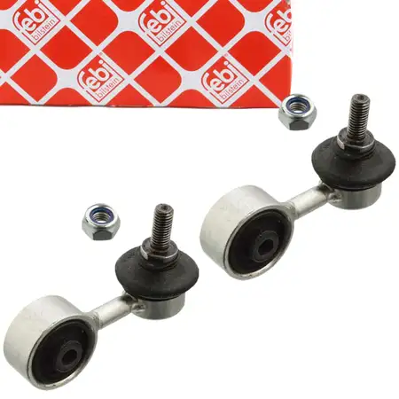 2x febi Koppelstange Pendelst&uuml;tze Stabistange f&uuml;r BMW 3er E30 E36 Z1 Z3 vorne 31351091764