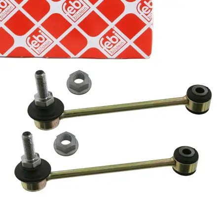 2x febi 22587 Koppelstange f&uuml;r SMART Cabrio City-Coupe Fortwo 450 hinten 0001802V004