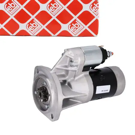 febi 187817 Anlasser Starter 12V 20 kW f&uuml;r NISSAN Pick 2.5D Terrano 2 2.7D Urvan 2.3/2.5D