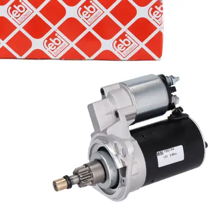 febi 188744 Anlasser Starter 12V 08 kW f&uuml;r VW Transporter T1 T2 1.6 1.7 1.8 2.0 091911023