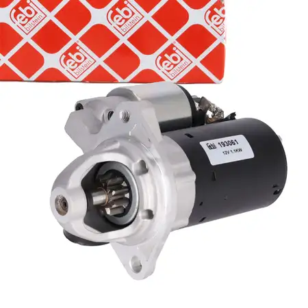 febi Anlasser Starter 12V 11 kW f&uuml;r BMW E81 E87 F20 E90-E93 F10 E60 E61 E83 N43 N51 N52