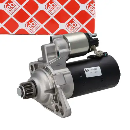 febi Starter 12V 2,2kW f&uuml;r VW Golf 6 AUDI A1 A3 SEAT Ibiza 4 5 1.4 1.6 TDI 02Z911024HX