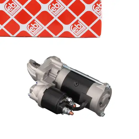 febi 101620 Anlasser Starter 12V 18 kW f&uuml;r BMW 3er E46 318/320d 5er 520d M47 12412344238