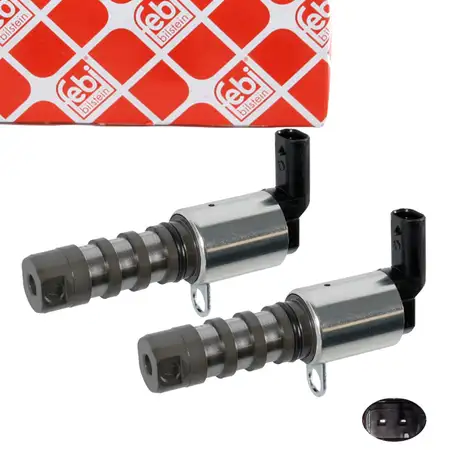 2x febi Steuerventil Nockenwelle f&uuml;r AUDI RS3 8V 8Y A4 S4 B8 A5 S5 A6 S6 RS6 C7 Touareg