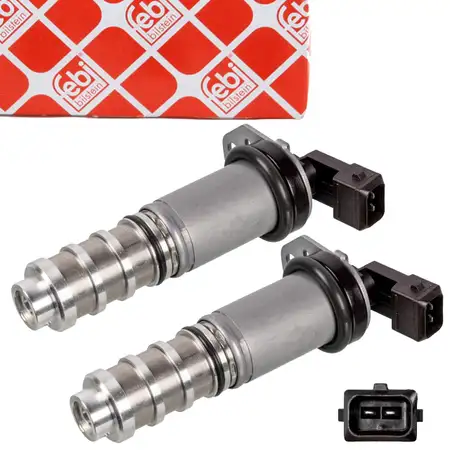 2x febi Steuerventil Nockenwelle f&uuml;r BMW E82/88 F20 E90 F30 F10 F12 X3-6 N54 N55 N63