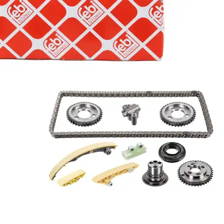 febi 186574 Steuerkettensatz Steuerkette f&uuml;r FORD Transit FA FD FM 2.4 TDCi ab BJ 03.2004