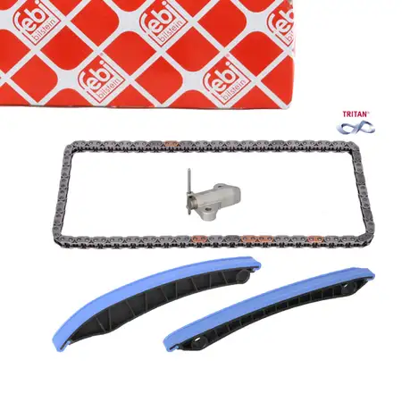 febi Steuerkettensatz f&uuml;r NISSAN Qashqai 2 X-Trail 3 RENAULT Megane 4 Koleos 2 Talisman