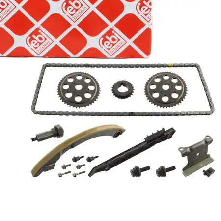febi 33045 Steuerkettensatz Nockenwelle f&uuml;r OPEL Astra G Vectra B C Zafira A 2.2 16V