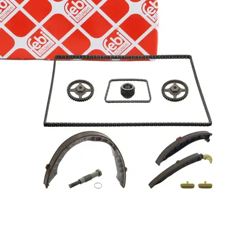 febi Steuerkettensatz Steuerkette f&uuml;r PORSCHE Cayenne 9P 92A Panamera 970 4.8S/Turbo/GTS