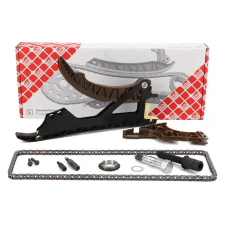 febi 48386 Steuerkettensatz f&uuml;r BMW E90-93 E60/61 F10/11 E82/88 F01 X6 E71 Z4 E89 N53 N54