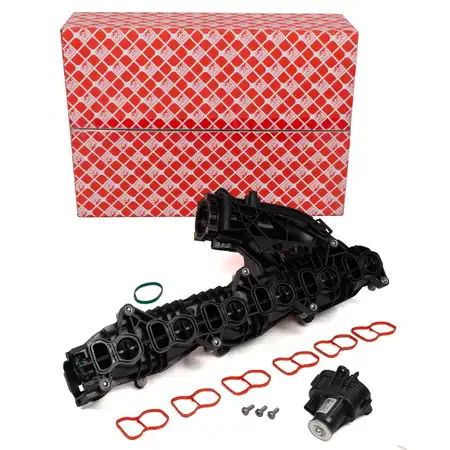 febi 176958 Ansaugkr&uuml;mmer + Stellelement f&uuml;r BMW E90-93 F10/11/07 F01-04 N57 11618511363