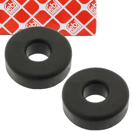 2x febi St&uuml;tzring Federbeinlager f&uuml;r VW LT 28-35/40-55 I Transporter T4 vorne 411513121