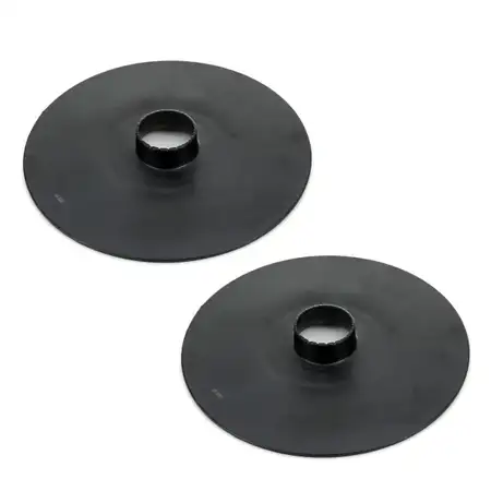 2x Federteller Federblech Federbeinblech f&uuml;r OPEL Combo 71_ Corsa B hinten oben