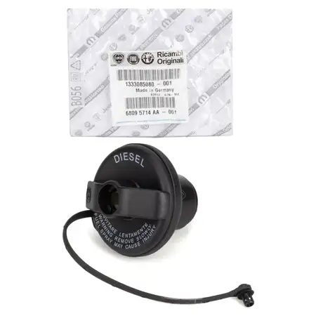 ORIGINAL FIAT Tankdeckel Tankverschluss Ducato 244 250 2.0-3.0D 1333085080