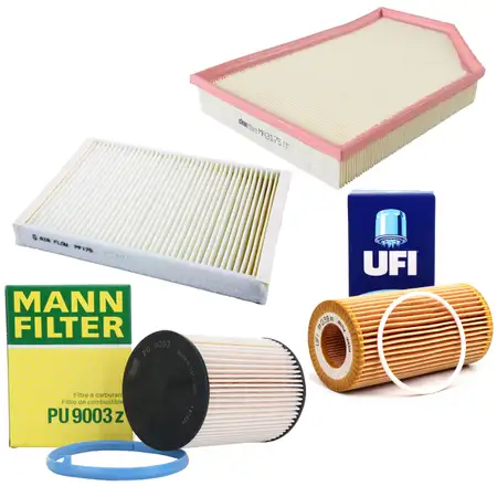 Filter-Set f&uuml;r VOLVO S80 II V70 III XC60 XC70 II 2.4 D D5