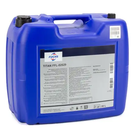 20L FUCHS TITAN FFL-52529 Getriebe&ouml;l Doppelkupplungsgetriebe G055529 TL52529C
