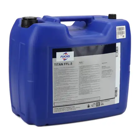 20L 20 Liter FUCHS TITAN FFL-3 Getriebe&ouml;l Doppelkupplungsgetriebe f&uuml;r MERCEDES MB 236.24