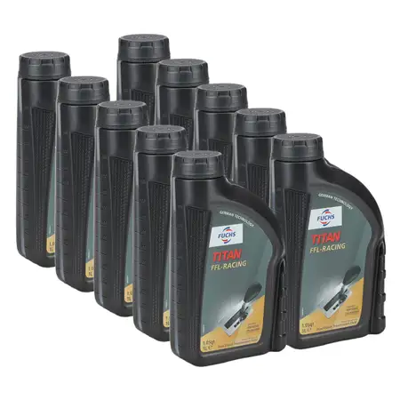 10L 10 Liter TITAN FFL-RACING Doppelkupplungsgetriebe&ouml;l f&uuml;r NISSAN GT-R R35