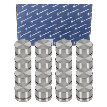 16x KOLBENSCHMIDT valve lifters for MERCEDES W202, W203, W204, W210, OM611, OM646 (Part No. 6110500225)