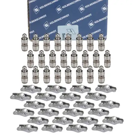 24x KOLBENSCHMIDT rocker arms + 24x valve lifters for BMW 3 Series, 4 Series, 5 Series, 6 Series, 7 Series, X3-7, N57, B57