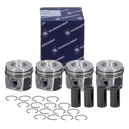4x KOLBENSCHMIDT 41705600 Kolben &Oslash; 77mm f&uuml;r MINI R56/57/58 R55 R59 R60 N12 N16 11257589348