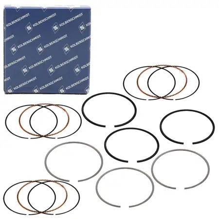 3x KOLBENSCHMIDT 800125310000 Kolbenringsatz f&uuml;r BMW F20/21 F40 F44-46 F30/31 X1 F48 B38