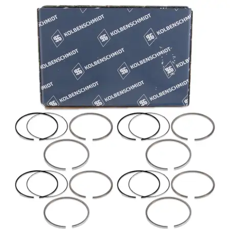 4x KOLBENSCHMIDT 800110110025 Kolbenringsatz BMW E81-88 F20 E90-93 F30 F32-36 E60 F10 N47