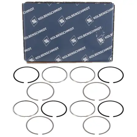 4x KOLBENSCHMIDT 800119510000 Kolbenringsatz f&uuml;r BMW 1er 2er 3er 4er 5er B47 11258513601