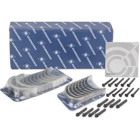 KOLBENSCHMIDT Kurbelwellen + Pleuellagersatz + ORIGINAL Schrauben f&uuml;r BMW MINI N47