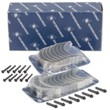 KOLBENSCHMIDT Kurbelwellen + Pleuellager Satz + ORIGINAL Schrauben f&uuml;r BMW F20/21 MINI N47