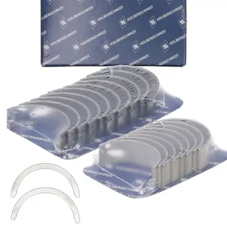 KOLBENSCHMIDT Kurbelwellen + Pleuellagersatz + Anlaufscheibe f&uuml;r VW Golf 4 Passat B5 1.6