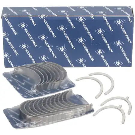 KOLBENSCHMIDT Kurbelwellen + Pleuellagersatz + Anlaufscheibe f&uuml;r MERCEDES W203 W204 OM642