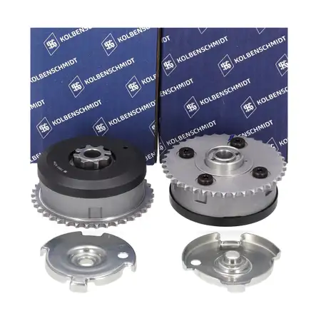 2x KOLBENSCHMIDT Nockenwellenversteller f&uuml;r BMW 1er 3er 5er 7er X1-6 Z4 N52 N54 N55 S55