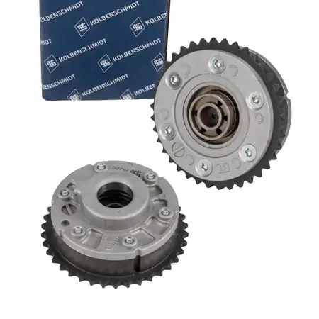 2x KOLBENSCHMIDT Nockenwellenversteller f&uuml;r BMW E81-88 E90-93 E60/61 F10/11 E63/64 N43 N53