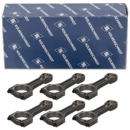 6x KOLBENSCHMIDT Pleuel f&uuml;r BMW E90-E93 F30-34 G20/21 F10/11 G30/31 X3-7 11248508023