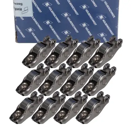12x KOLBENSCHMIDT Kipphebel f&uuml;r VW Polo 5 Ibiza 4 Fabia 2 Roomster 1.2 TDI CFWA 059109417J