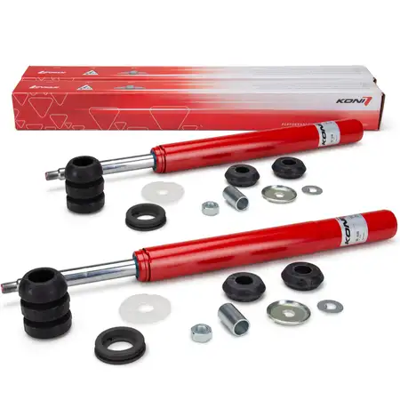 2x KONI 86-1638 CLASSIC RED Sto&szlig;d&auml;mpfer f&uuml;r PORSCHE 911 912 vorne PCG34190400