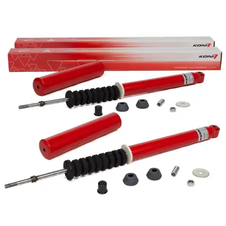 2x KONI 8040-1083 CLASSIC RED Sto&szlig;d&auml;mpfer f&uuml;r PORSCHE 911 912 hinten PCG33305100