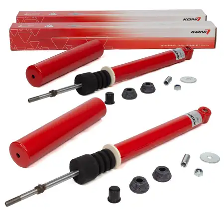 2x KONI 80-2088 CLASSIC RED Sto&szlig;d&auml;mpfer f&uuml;r PORSCHE 911 912 vorne PCG33305101