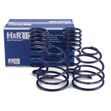 H&amp;R 29188-1 30/30MM Tieferlegungsfedern f&uuml;r PORSCHE 997 Carrera / S / GTS vorne + hinten