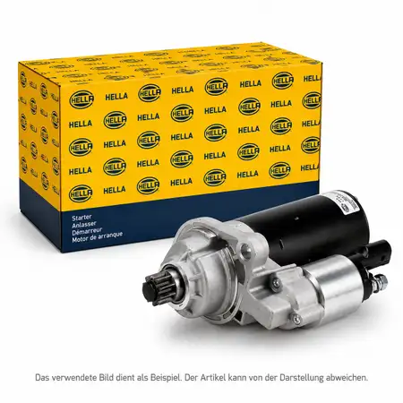 HELLA Anlasser Starter 12V 12 kW f&uuml;r RENAULT Grand/Scenic 3 Megane 3 DACIA Duster HS 1.6