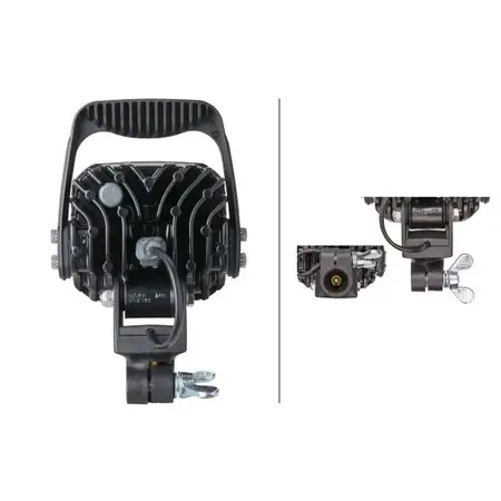 HELLA 1GA995506-091 LED Arbeitsscheinwerfer Leuchte 12/24V 30W 6500K 2200lm IP6K9K / IP6K7