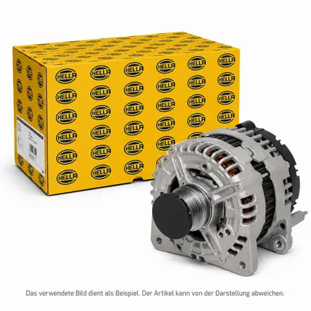 HELLA Lichtmaschine 14V 150A f&uuml;r RENAULT Megane 4 Espace 5 Koleos 2 NISSAN 2 X-Trail 3