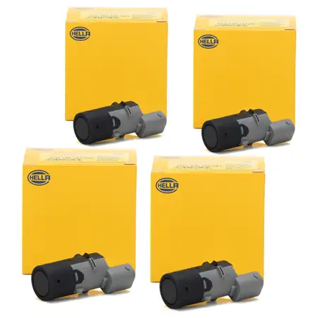 4x HELLA 6PX358141-061 Einparksensor PDC f&uuml;r BMW E39 Limo X3 E83 X5 06.2002 66206989069