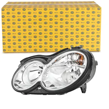 HELLA 1DB007988-191 HALOGEN Scheinwerfer f&uuml;r MERCEDES-BENZ CLK C209 A209 bis 05.2005 links