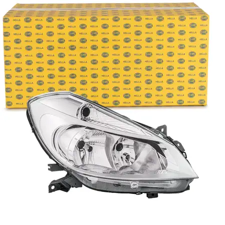 HELLA 1EE354536-021 Halogen Headlight for Renault Clio 3 (Right Side) 7701061069