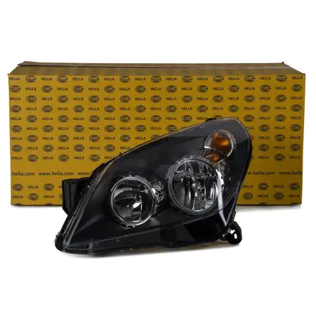 HELLA HALOGEN Hauptscheinwerfer + Stellmotor f&uuml;r OPEL Astra H links 1216561