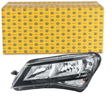 HELLA 1EJ011939-011 HALOGEN Scheinwerfer f&uuml;r SKODA Superb 3 3V bis 06.2019 links 3V1941015