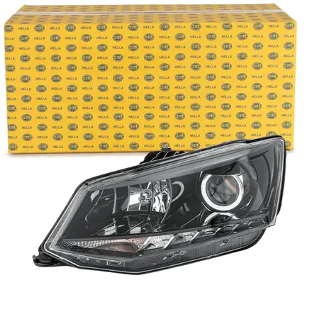 HELLA 1EL011824-211 HALOGEN Scheinwerfer f&uuml;r SKODA Fabia 3 NJ bis 07.2018 links 6V1941015B
