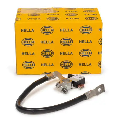 HELLA 6PK 010 562-901 Sensor Batteriemanagement GESCHRAUBT 12V 330mm f&uuml;r BMW 5er E60 E61